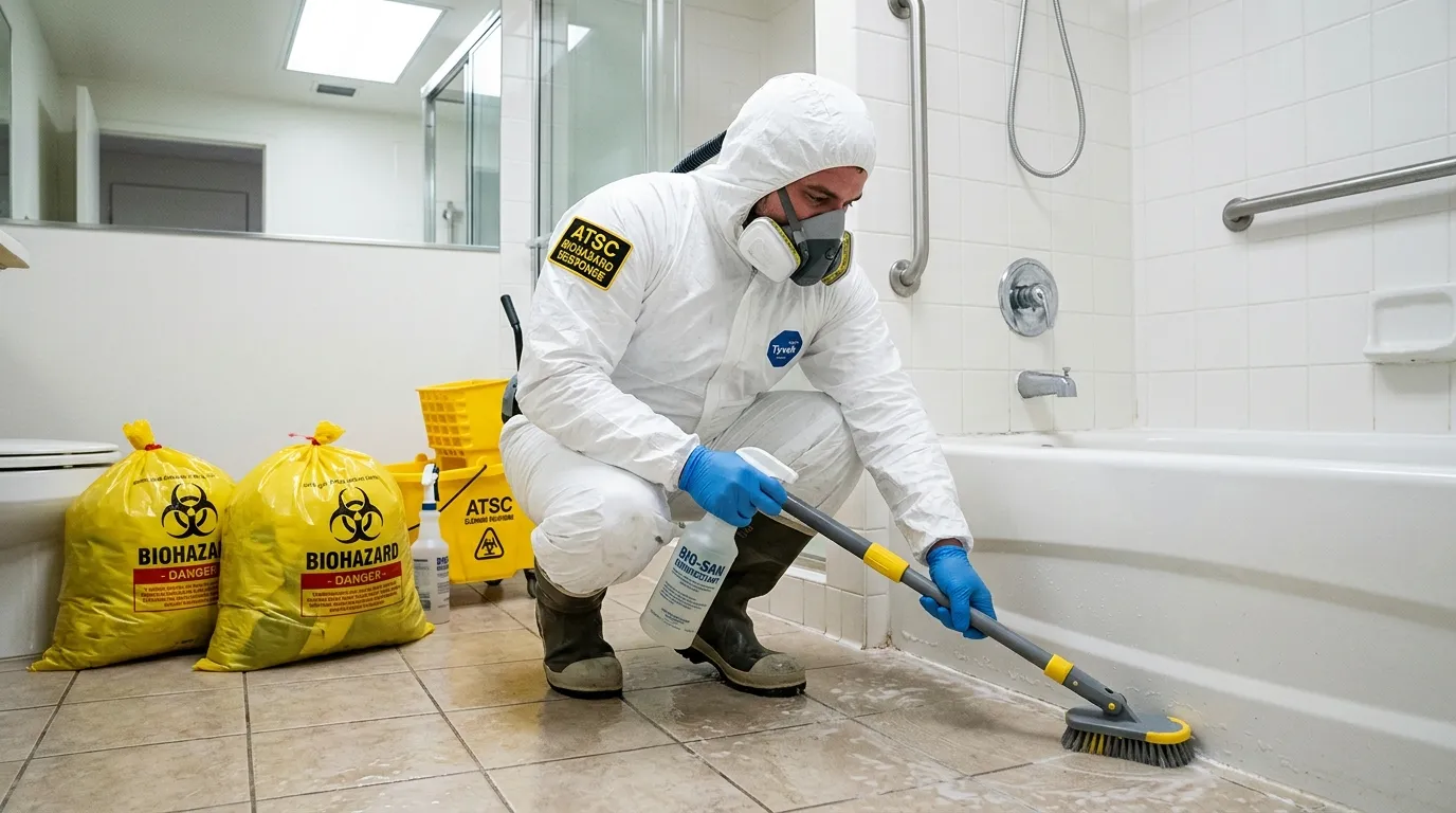 Decontamination equipment deployed for Blood Cleanup in San Mateo